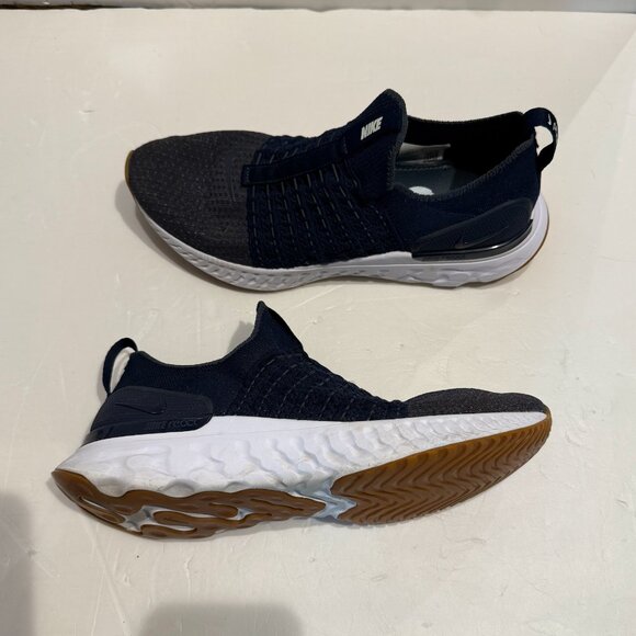 Nike React Phantom Run Flyknit 2 College Navy - Mens Size 10.5  - (CJ0277-401) - Picture 1 of 11